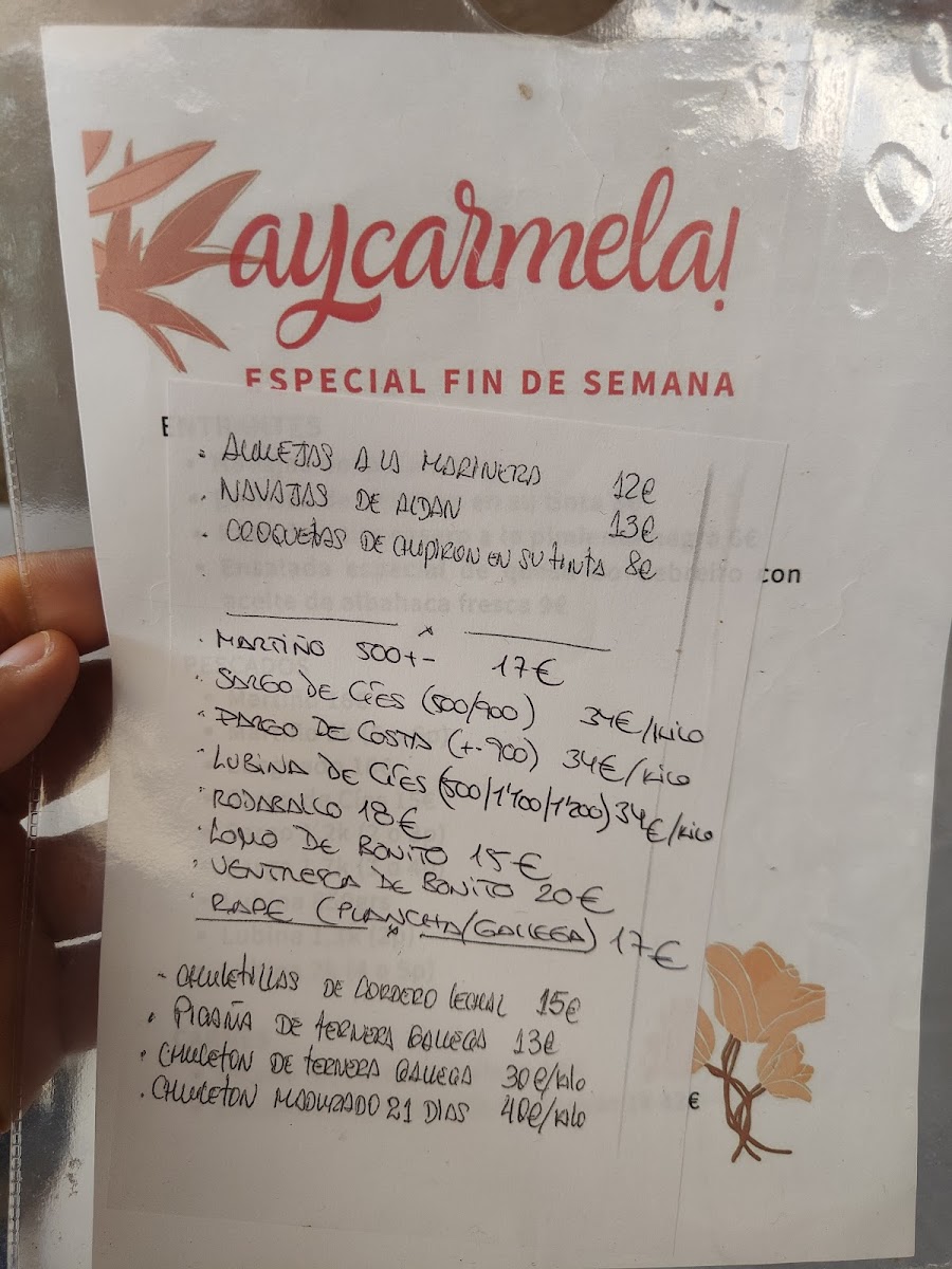 Restaurante Ay Carmela! Photo Menu 6