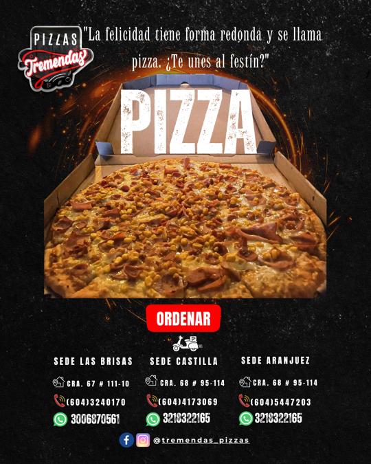 Tremendas pizzas aranjuez Photo Menu 2