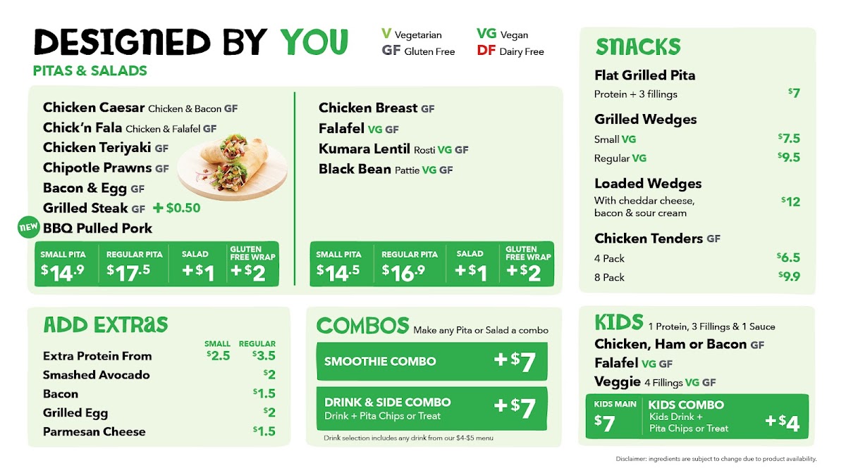 Pita Pit Royal Oak Photo Menu 3