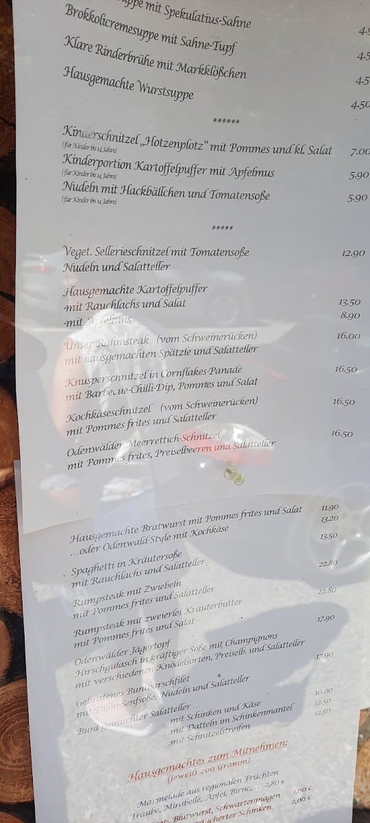Restaurant Bergblick Photo Menu 10