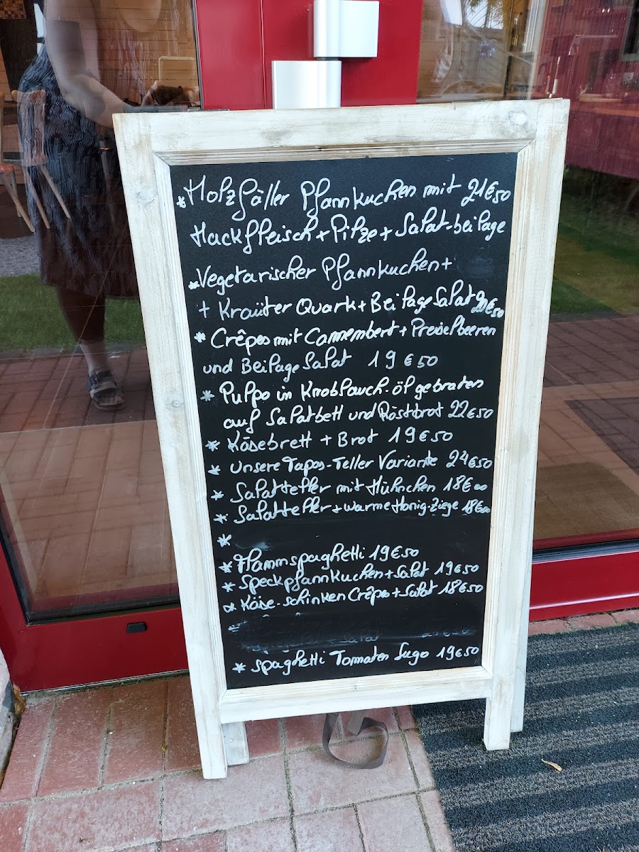 Bistro Fass ohne Boden Photo Menu 2
