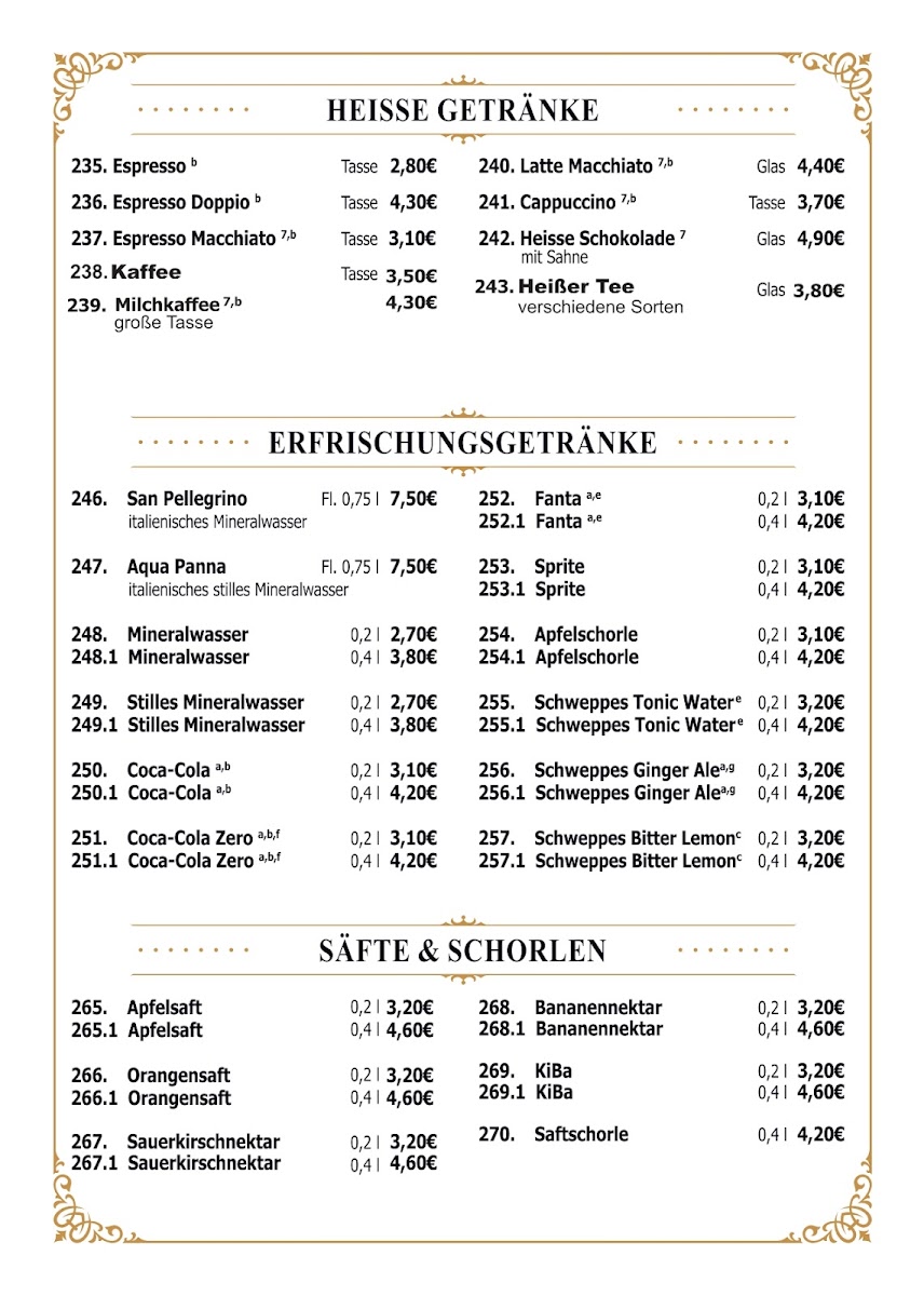 Trattoria Due Fratelli Photo Menu 1