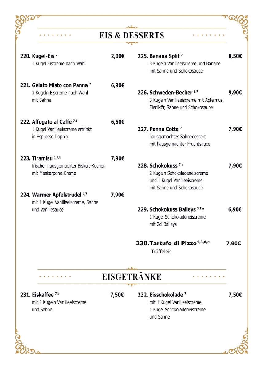 Trattoria Due Fratelli Photo Menu 7