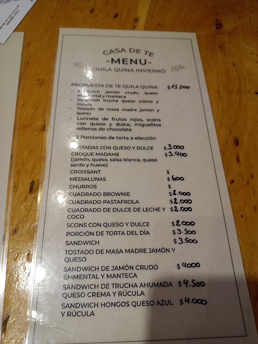 Resto Bar Quila Quina Photo Menu 7