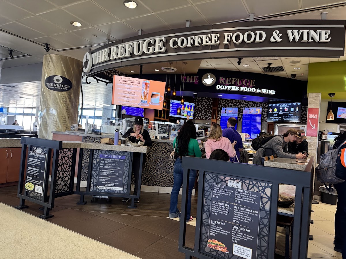 The Refuge Coffee, Food and Wine