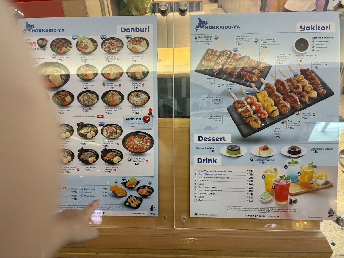 Hokkaido-Ya Kota Kasablanka Photo Menu 3