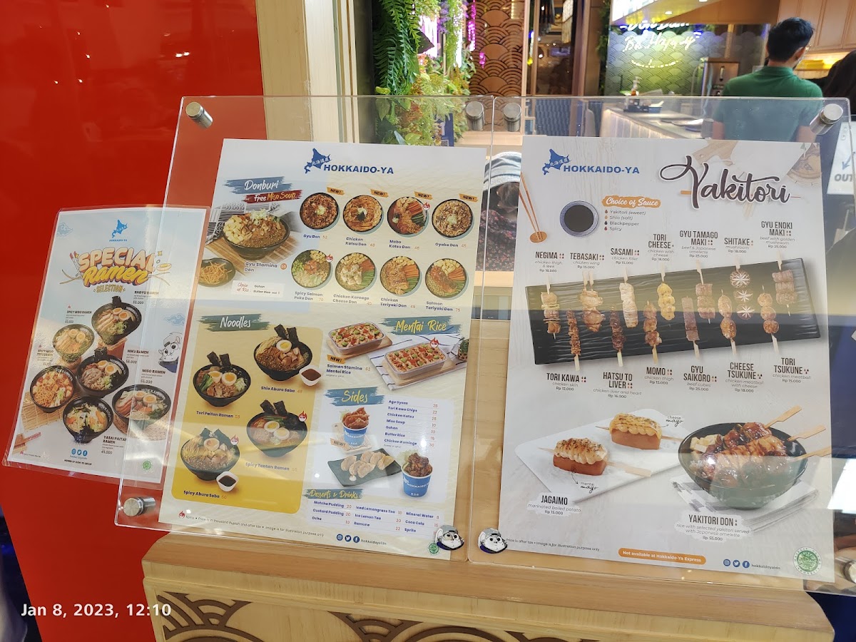 Hokkaido-Ya Kota Kasablanka Photo Menu 5