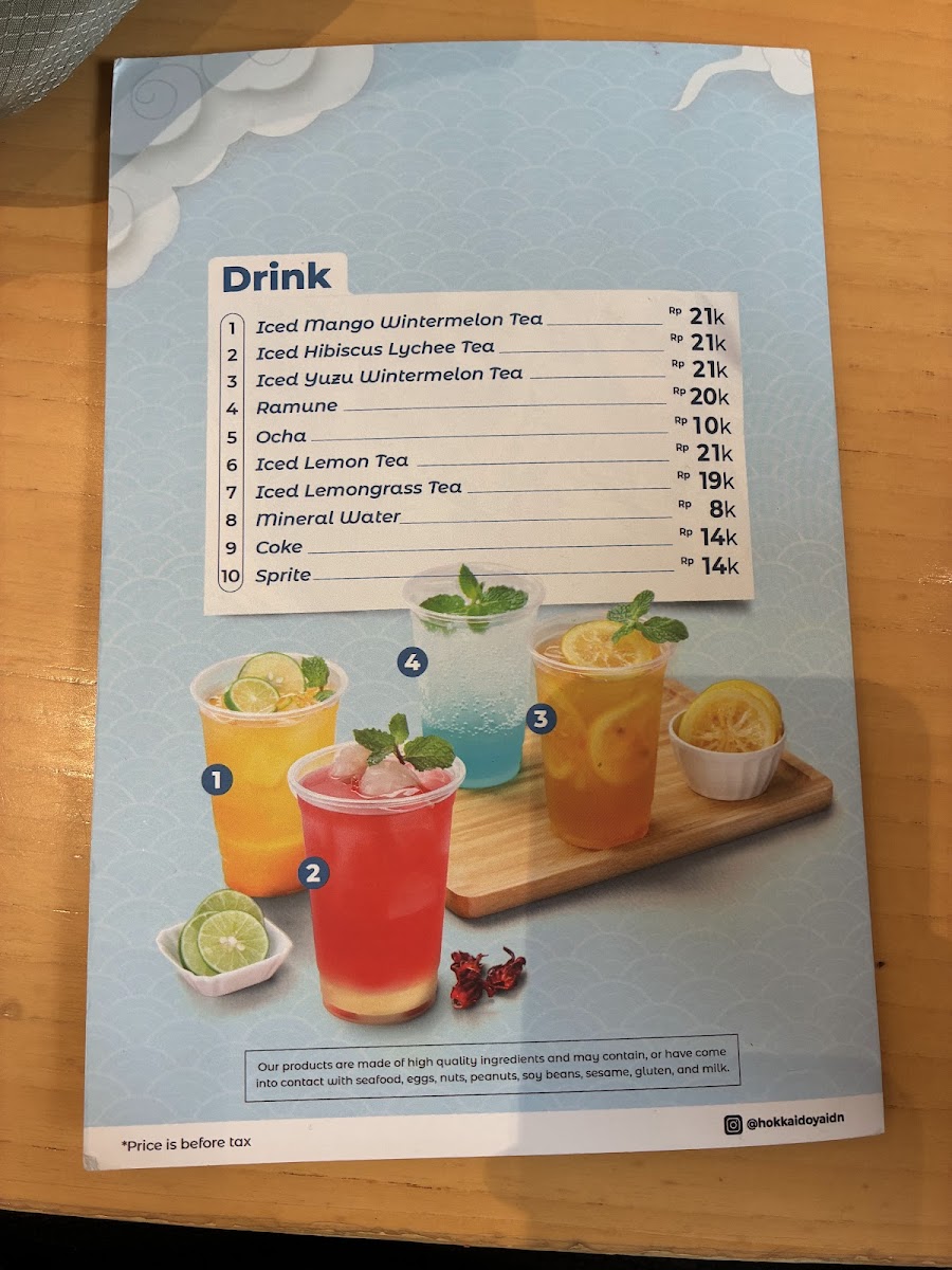 Hokkaido-Ya Kota Kasablanka Photo Menu 7