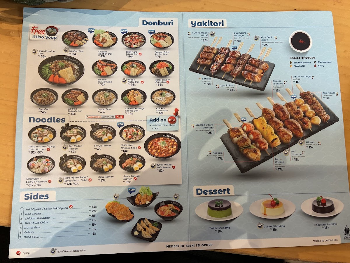Hokkaido-Ya Kota Kasablanka Photo Menu 8