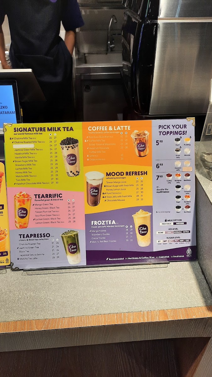 Chatime X CupBop - Azko Lombok Mataram Photo Menu 2