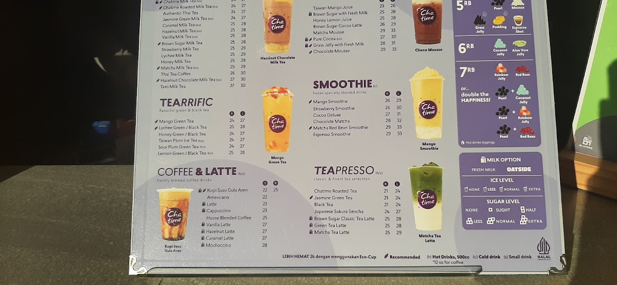 Chatime X CupBop - Azko Lombok Mataram Photo Menu 3