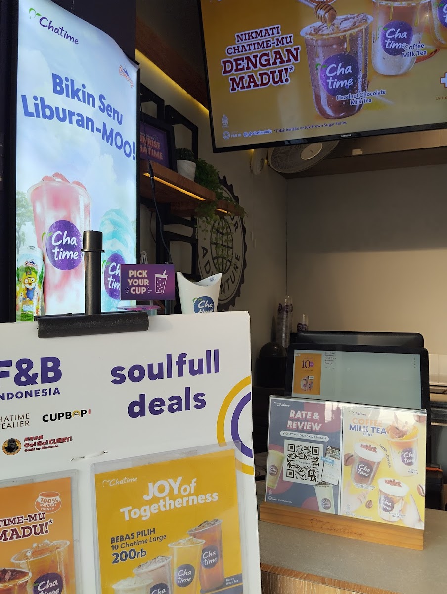 Chatime X CupBop - Azko Lombok Mataram Photo Menu 6