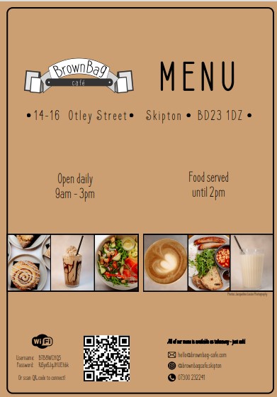 Brown Bag Cafe Photo Menu 6