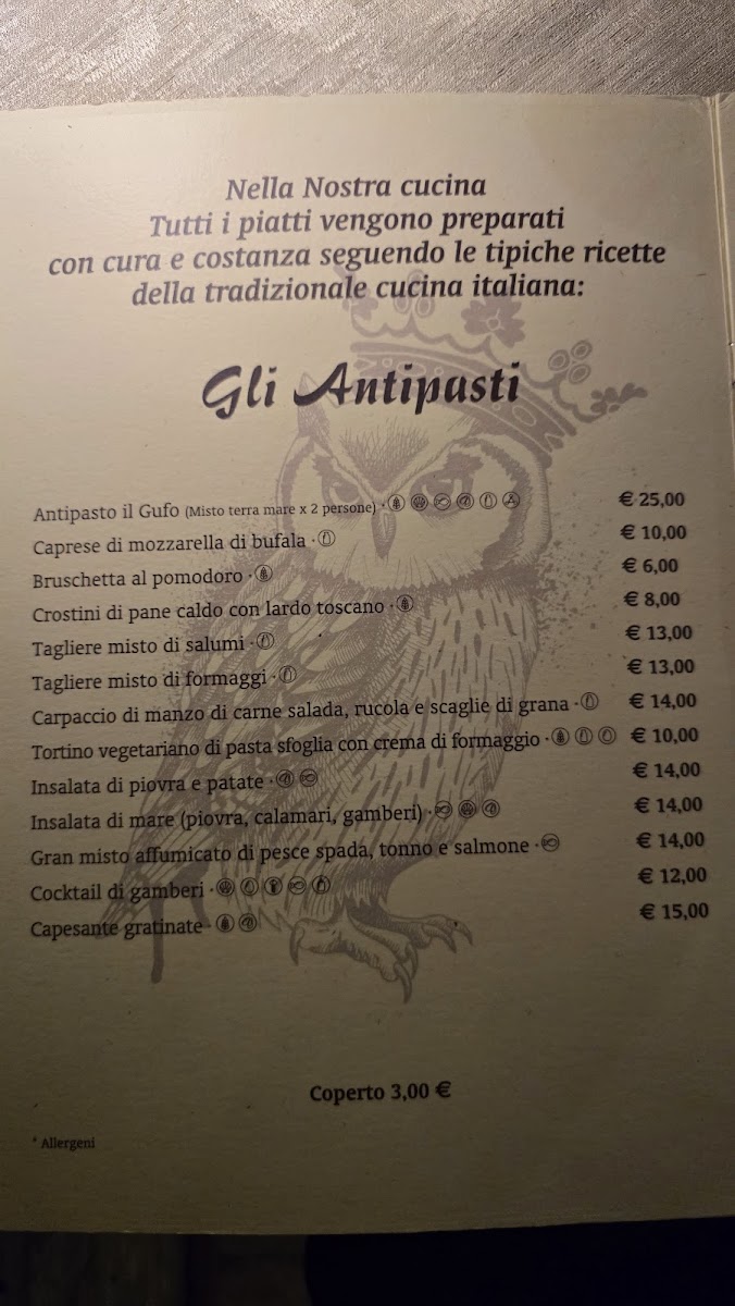 Ristorante Il Gufo Photo Menu 1