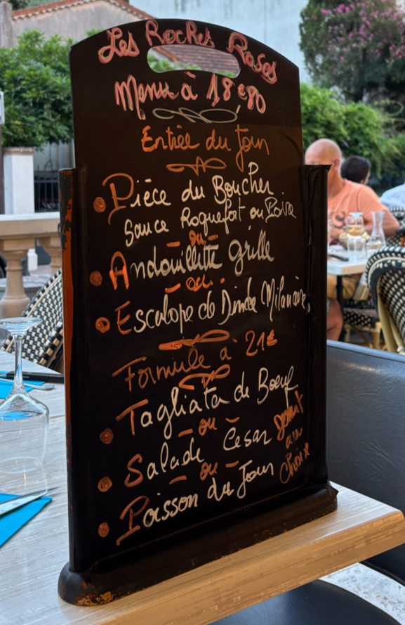 Les Roches Roses Photo Menu 9