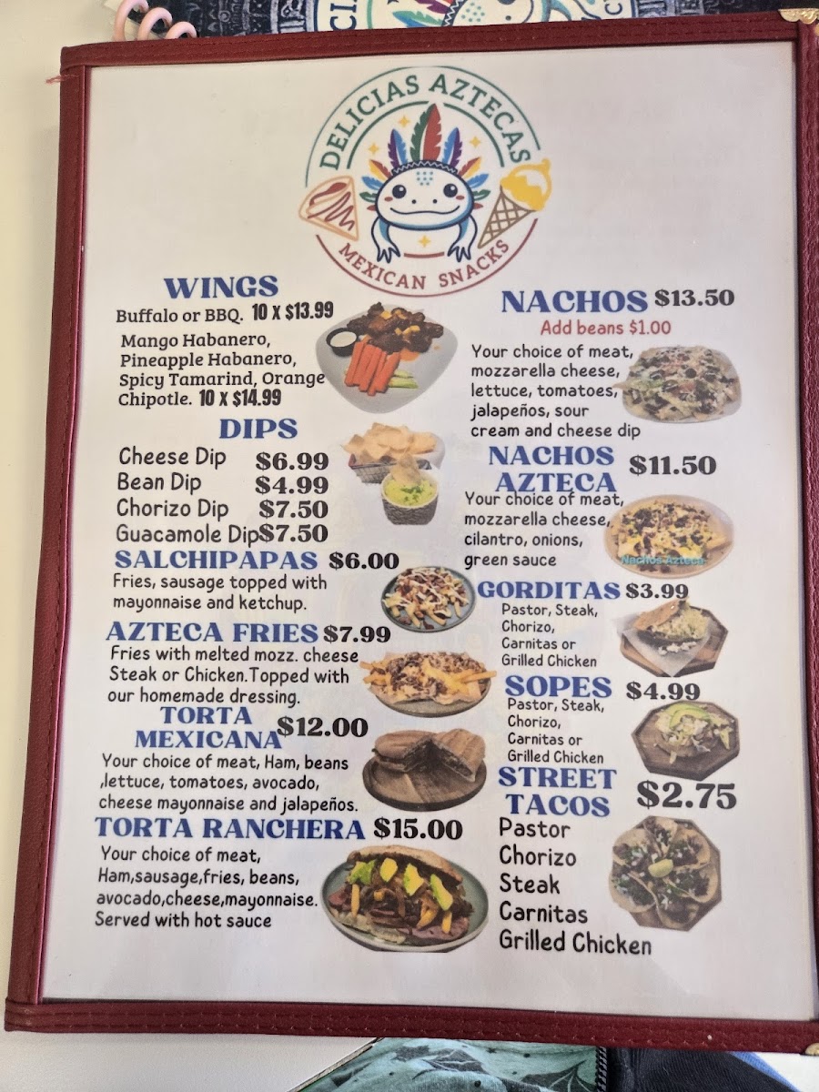 Delicias Aztecas Photo Menu 6