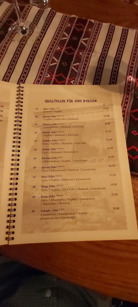 Taverna Kreta Photo Menu 1
