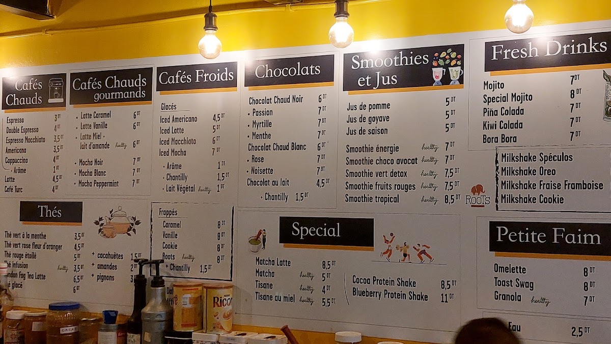 Roots Coffee Shop Mourouj Photo Menu 1