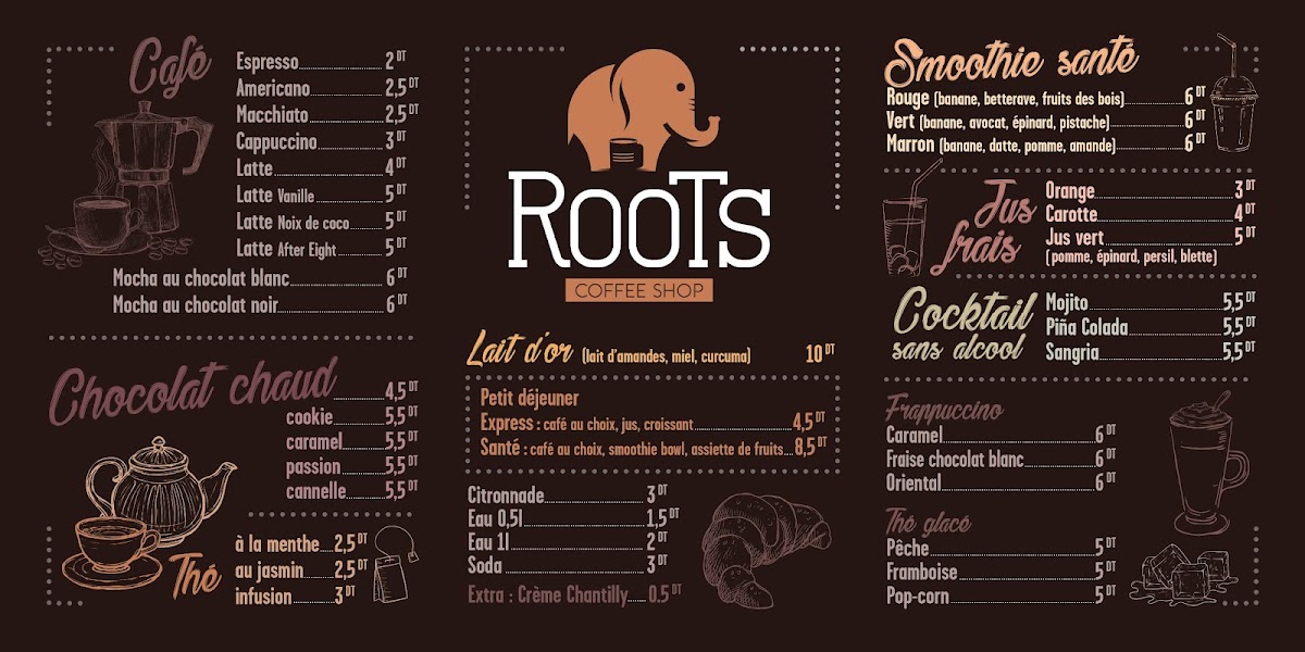 Roots Coffee Shop Mourouj Photo Menu 4