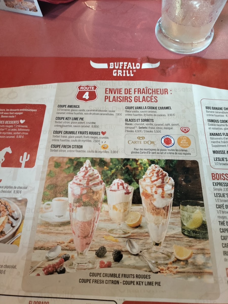 BUFFALO GRILL BESANCON (Miserey - Salines) Photo Menu 10