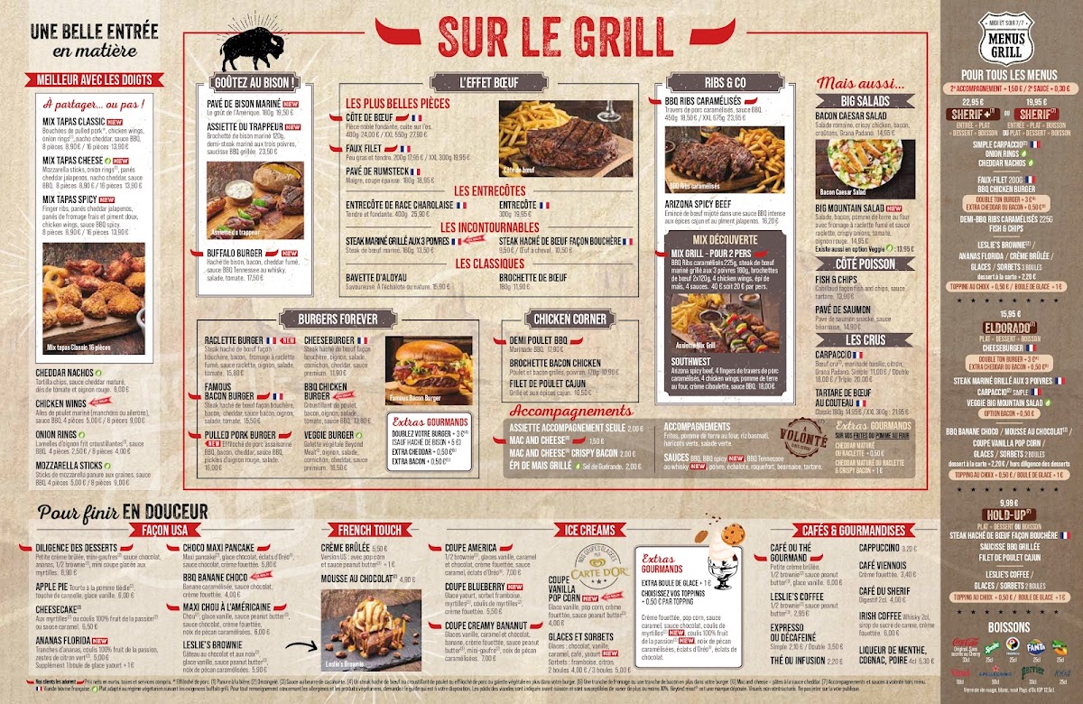 BUFFALO GRILL BESANCON (Miserey - Salines) Photo Menu 4