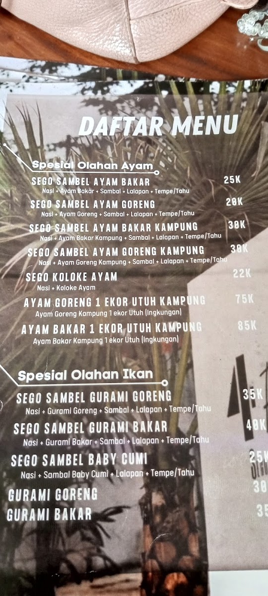 FourS (Sego sambel sebuah Rasa) Photo Menu 8