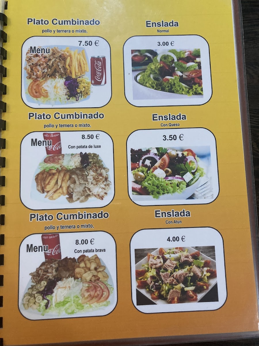 Doner Kebab L’Escala 1 Photo Menu 6