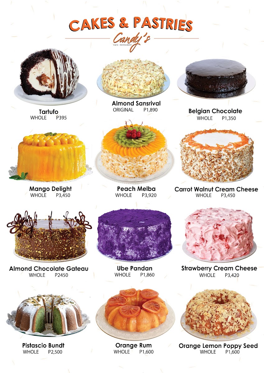 Candy's Cafe and Restaurant Photo Menu 6