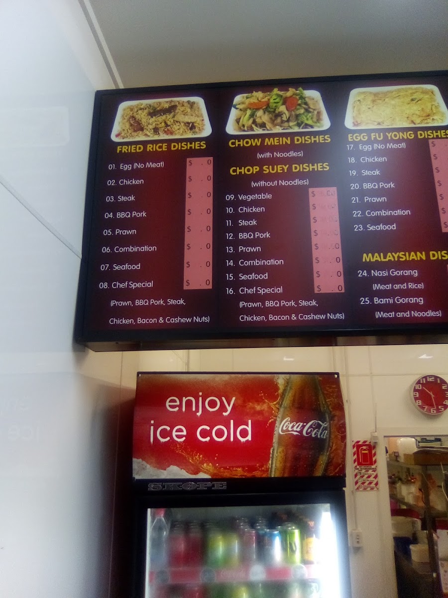 Carruth Road Fish & Takeaways Photo Menu 1