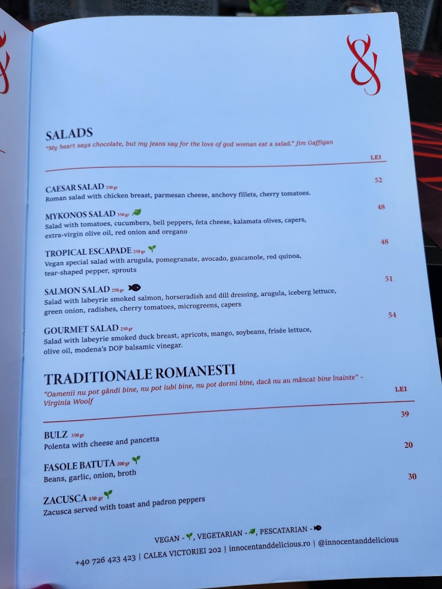 Innocent & Delicious Photo Menu 7