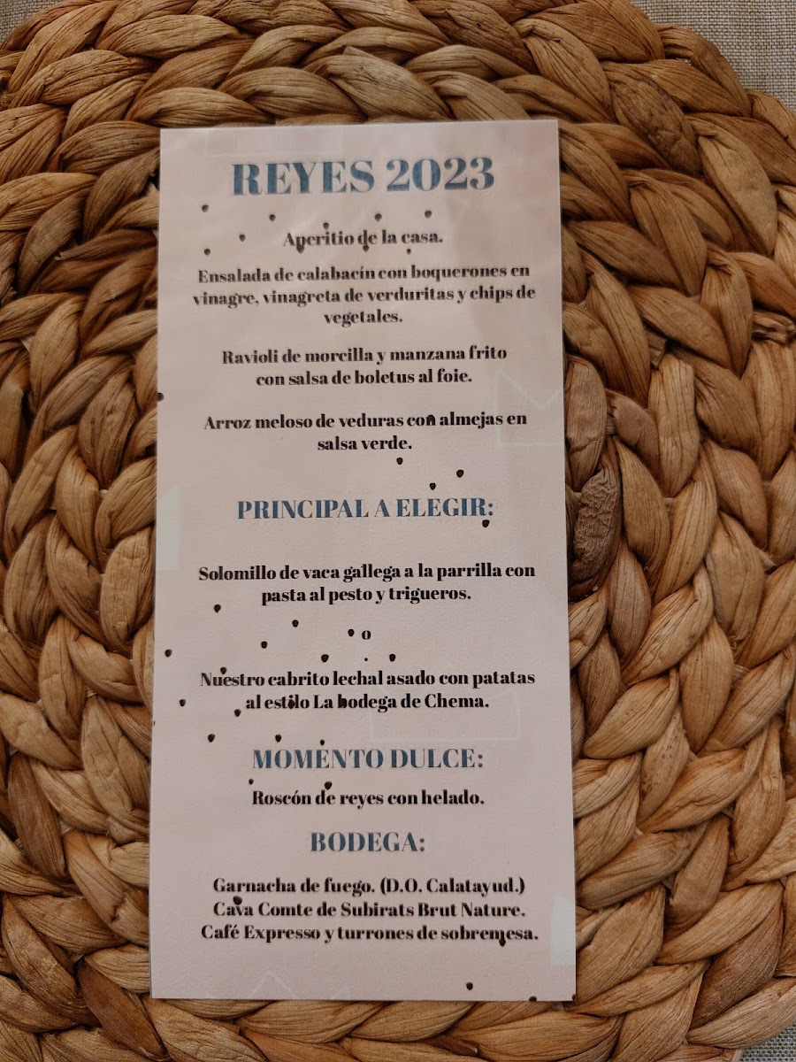 Restaurante La Bodega de Chema Photo Menu 10