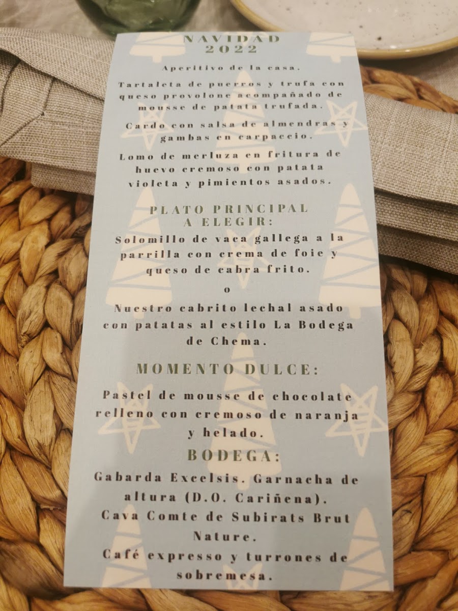 Restaurante La Bodega de Chema Photo Menu 9