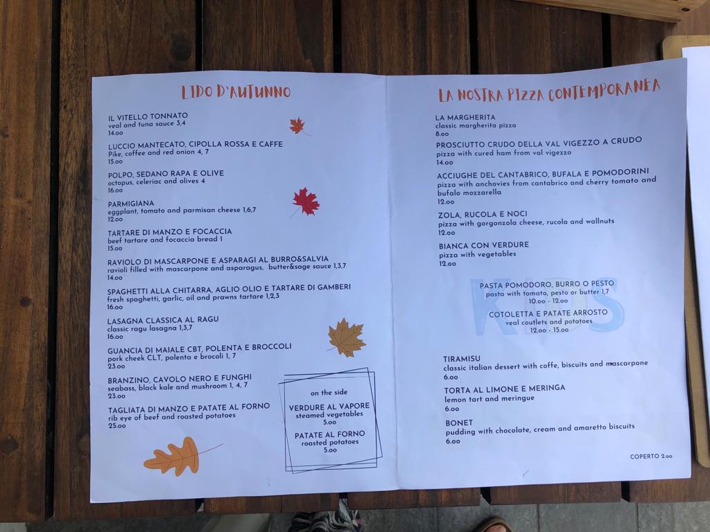 Lido di Gozzano Photo Menu 5