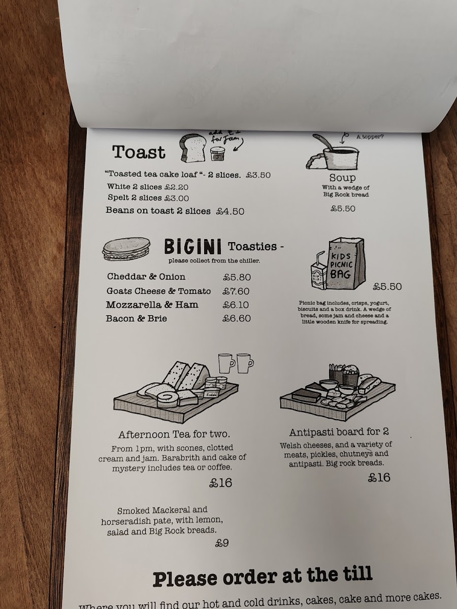 The Big Rock Cafe Photo Menu 4