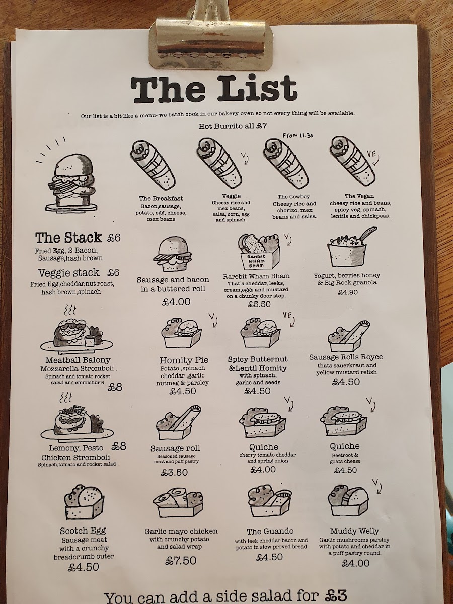The Big Rock Cafe Photo Menu 5