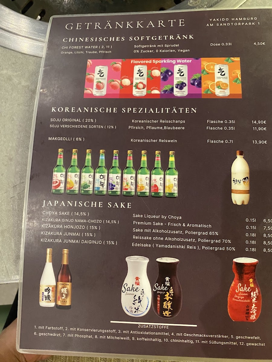 Yakido BBQ Restaurant Photo Menu 1