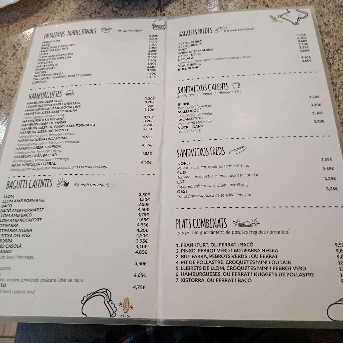 Restaurant la Baguetina Photo Menu 3