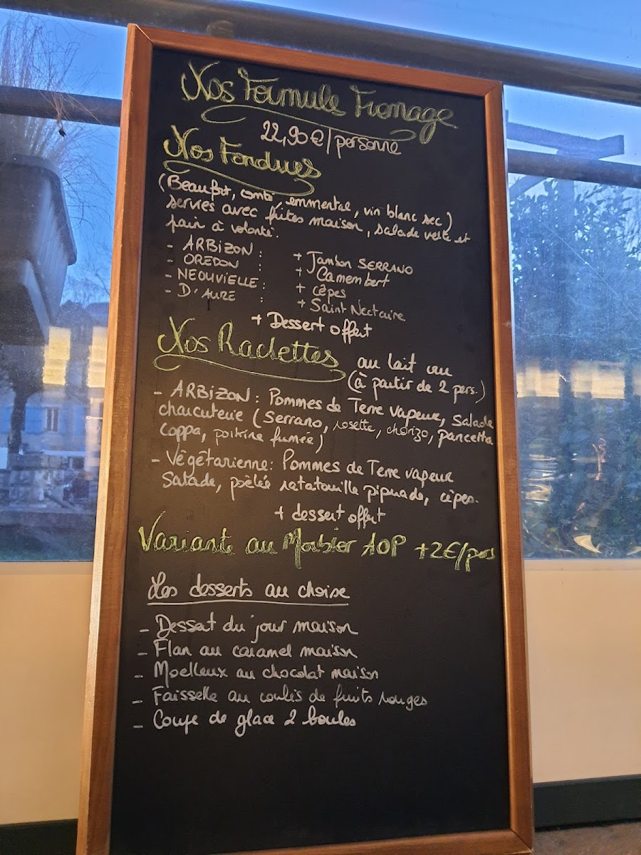 Restaurant l'Arbizon Photo Menu 4