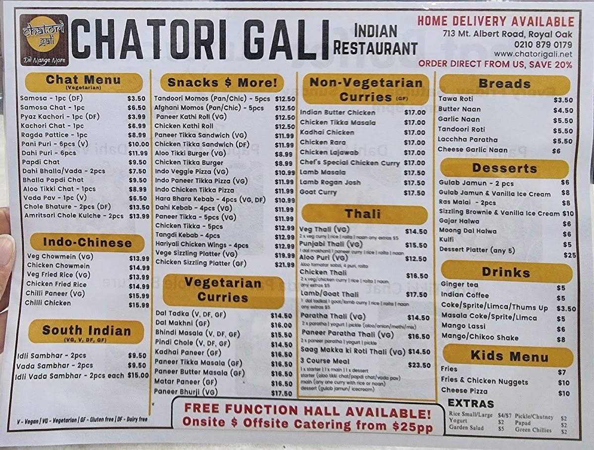 Chatori Gali Photo Menu 2