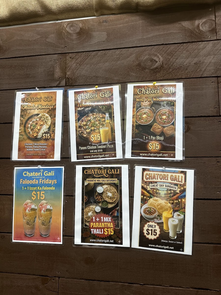 Chatori Gali Photo Menu 3