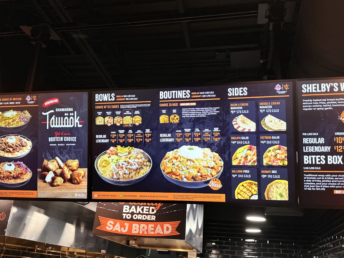 Shelby's Legendary Shawarma Photo Menu 10