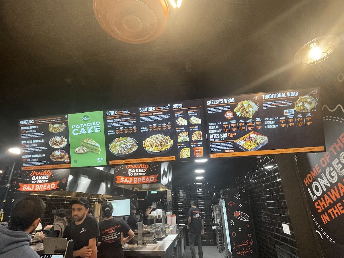 Shelby's Legendary Shawarma Photo Menu 8