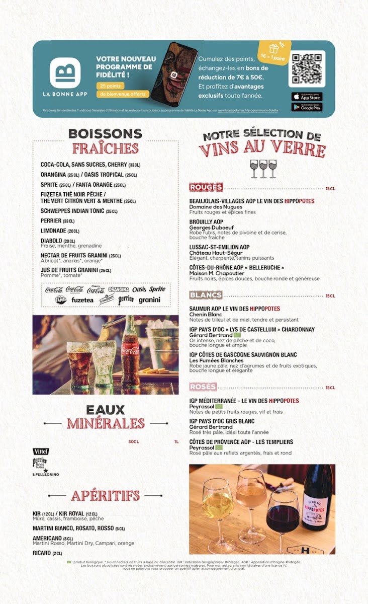 Hippopotamus Steakhouse Photo Menu 7