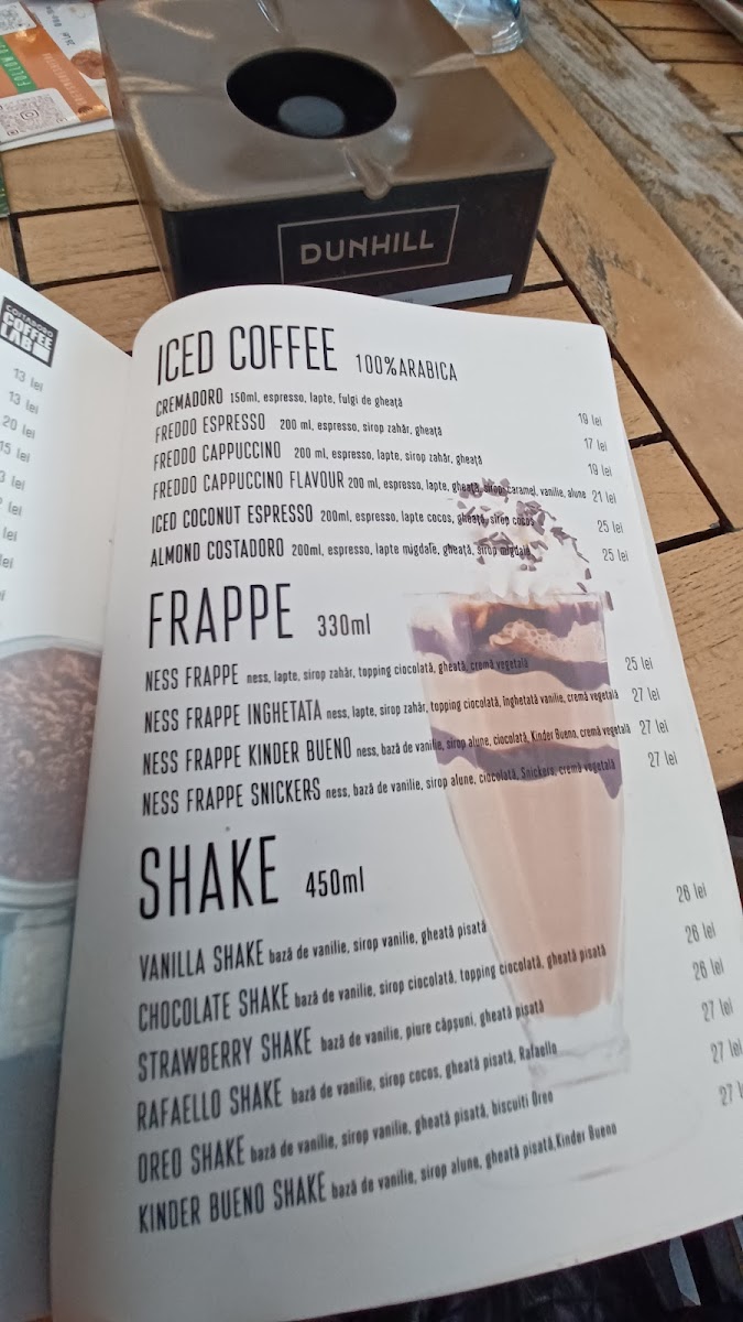 Costadoro Coffee Photo Menu 1