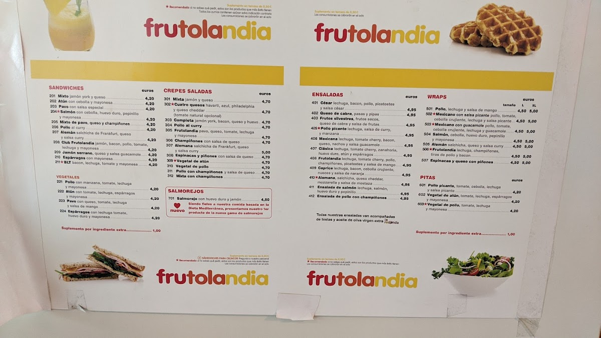 Frutolandia León XIII Photo Menu 8
