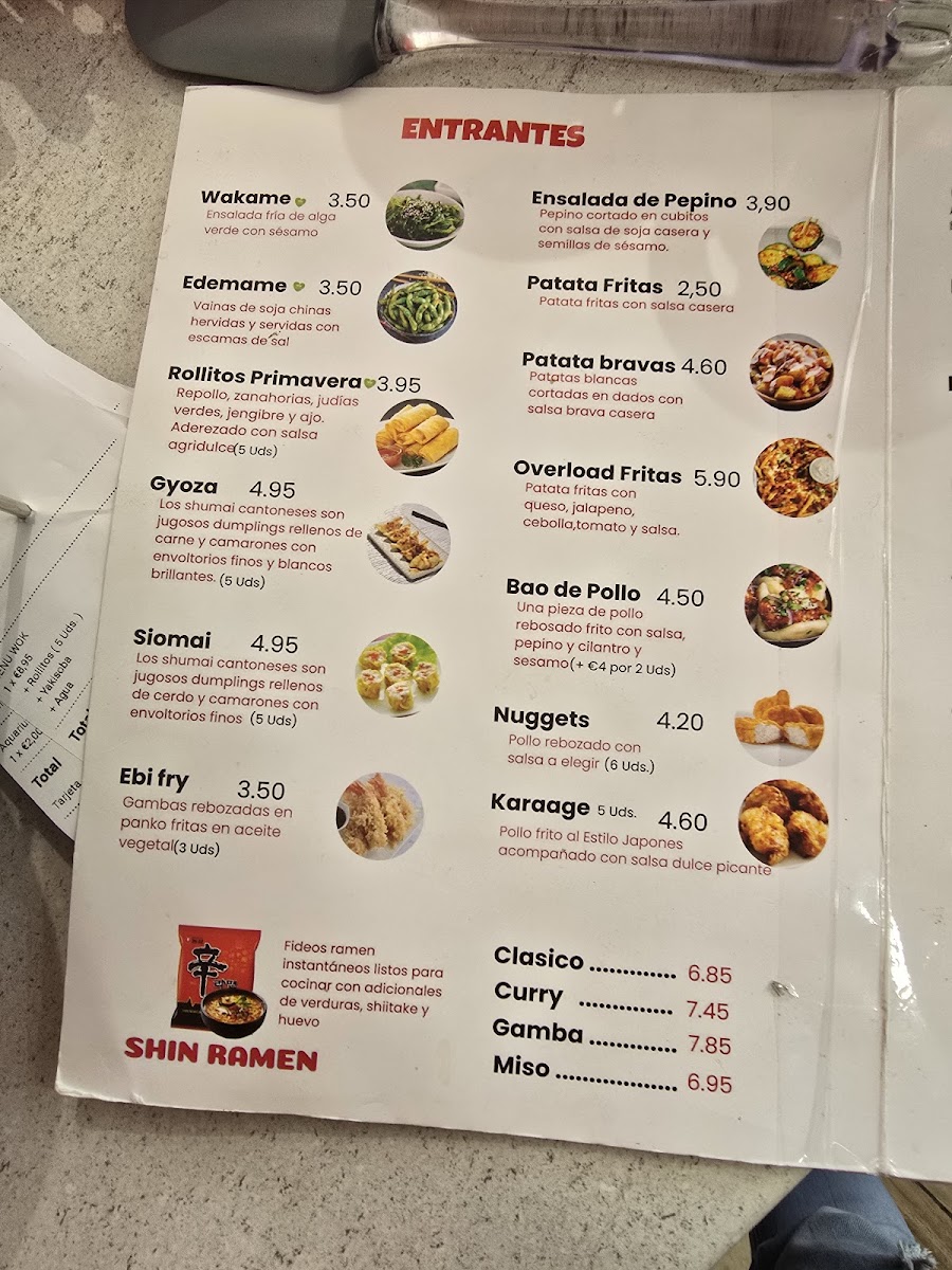 Chick Wok Asian Street Food Photo Menu 2