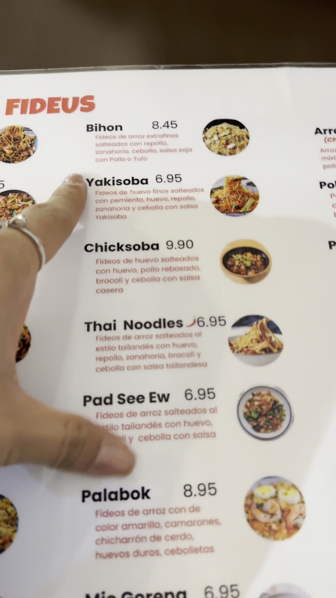 Chick Wok Asian Street Food Photo Menu 5