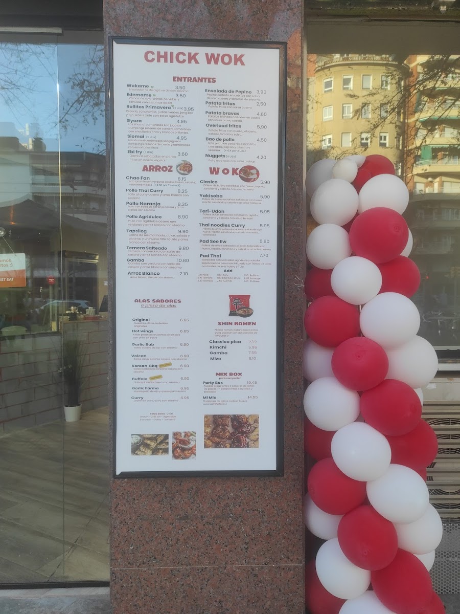 Chick Wok Asian Street Food Photo Menu 6