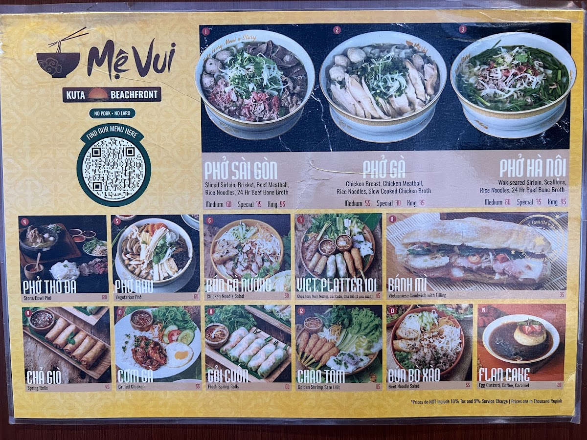 MeVui Kuta Beachfront Photo Menu 1