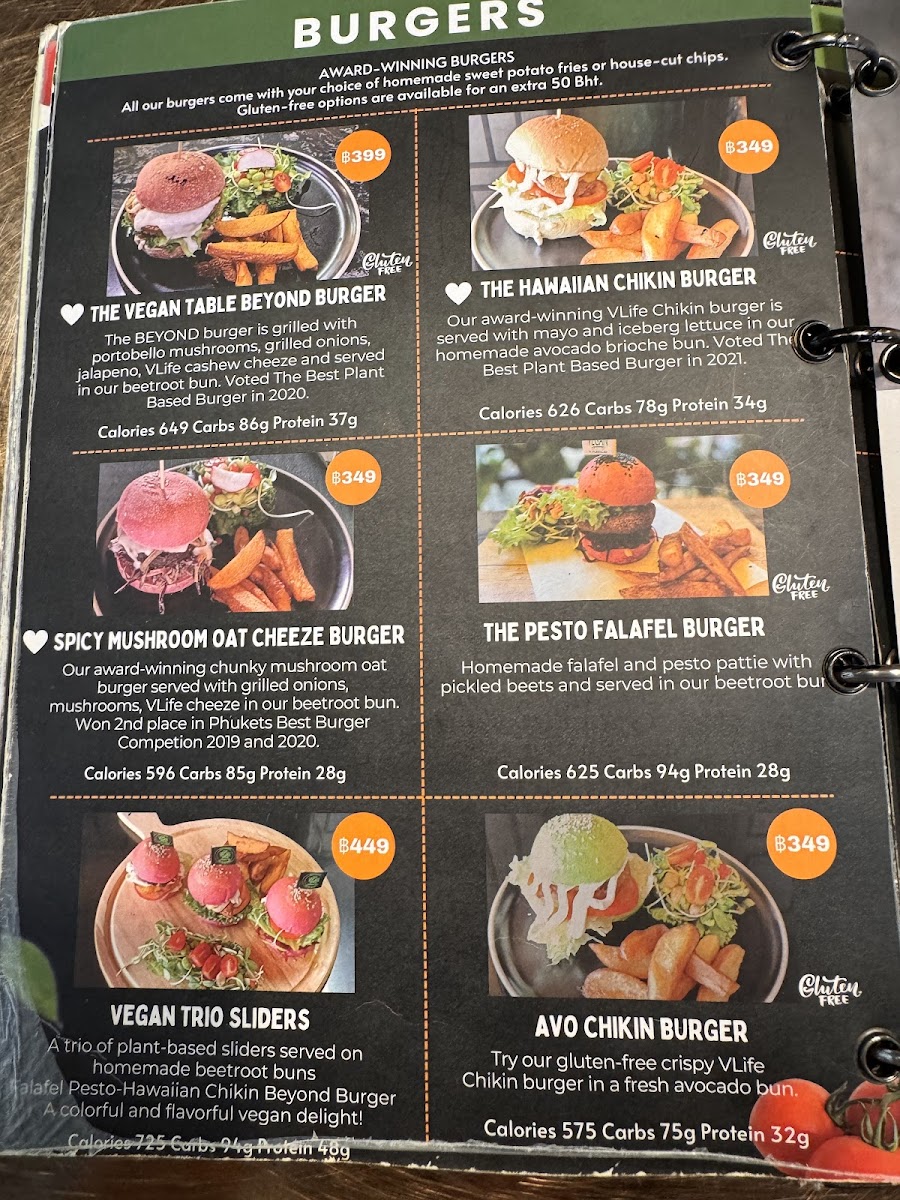 The Vegan Table Photo Menu 9